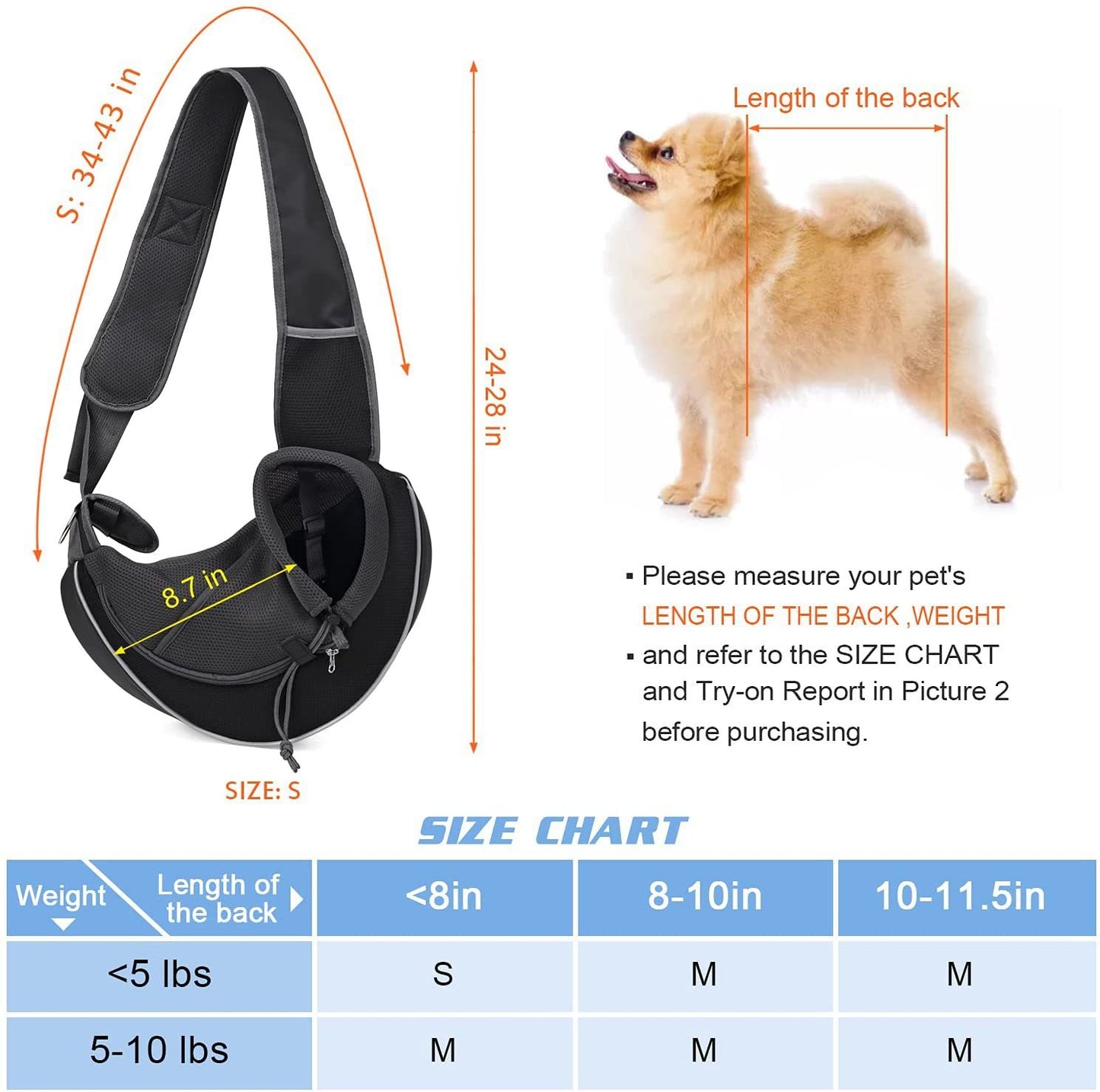 Comfy Crossbody Dog Carrier